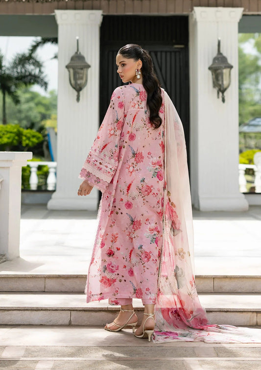Signature Embroidered Lawn By Elaf Premium