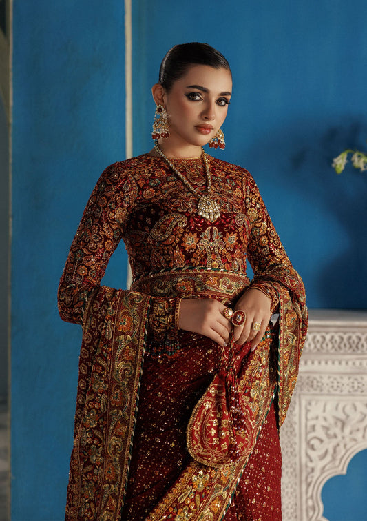 AIK Udaipur Luxury Embroidered Velvet by Aik Atelier