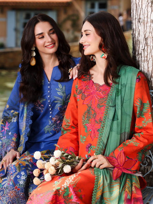 Rang Rasiya Lifestyle Embroidered Lawn Collection 2026