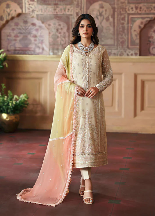 EVAYNA EMBROIDERED CHIFFON BY GULAAL