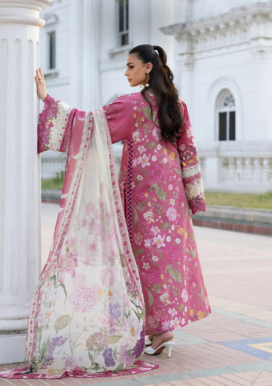 Signature Embroidered Lawn By Elaf Premium
