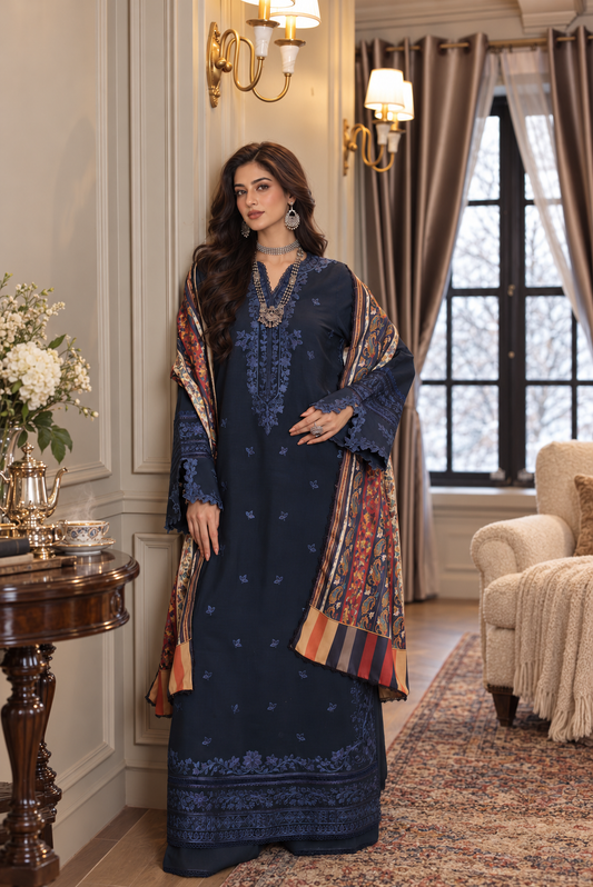 Noor Winter Embroidered Printskhas '26 By Noor By Sadia Asad