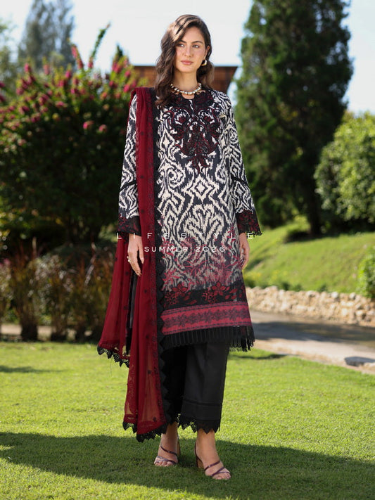 Rang Rasiya Lifestyle Embroidered Lawn Collection 2026