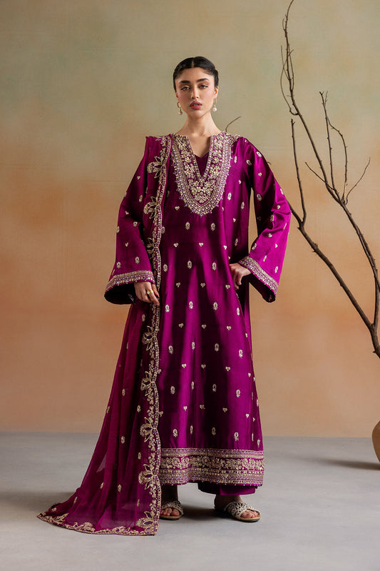 Elara | Unstitched Sheesha Silk Collection By Emaan Adeel