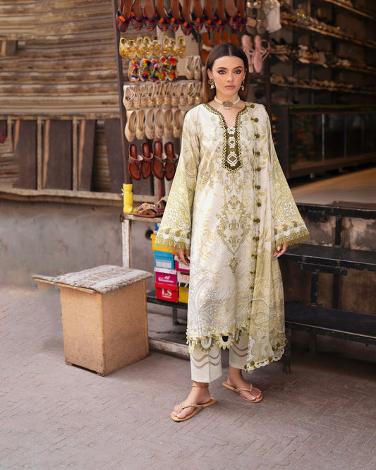 Urbane Lawn (Chiffon Dupatta) By Jade