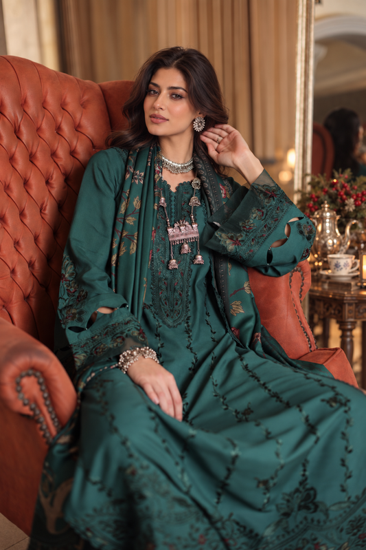 Noor Winter Embroidered Printskhas '26 By Noor By Sadia Asad