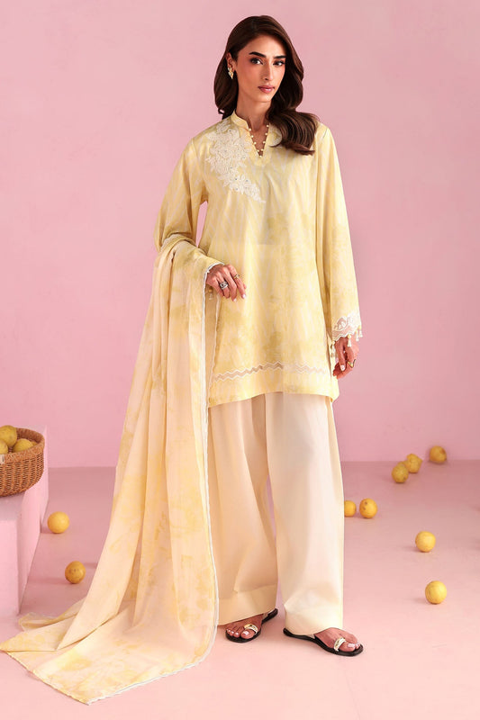 Unstitched Premium Lawn III By Cross Stitch