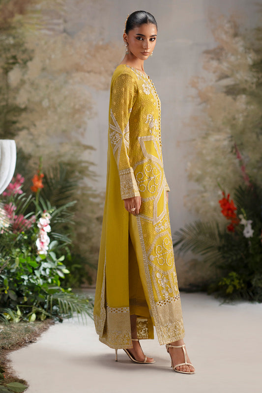 Luxury Chiffon Unstitched by Freesia Premium