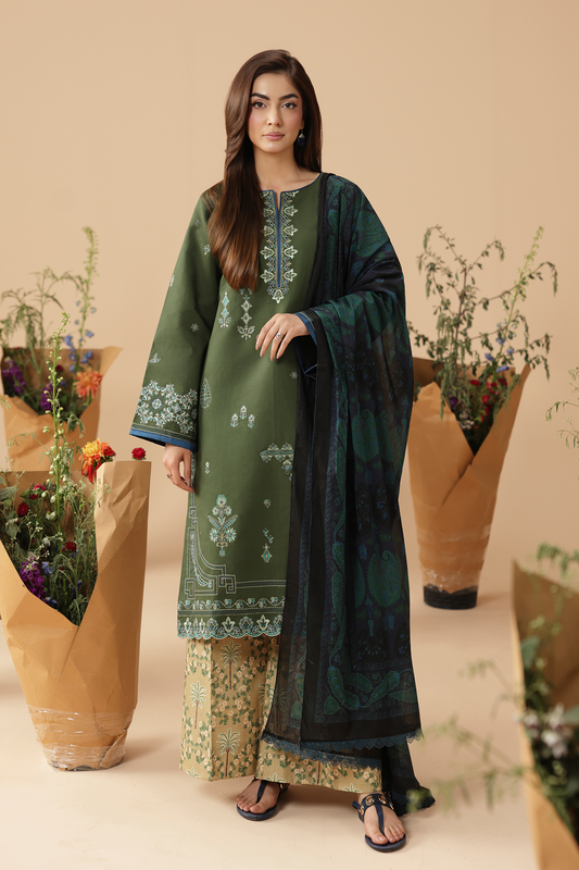 Jahaan Embroidered Lawn Signature Edit By Raj Bari