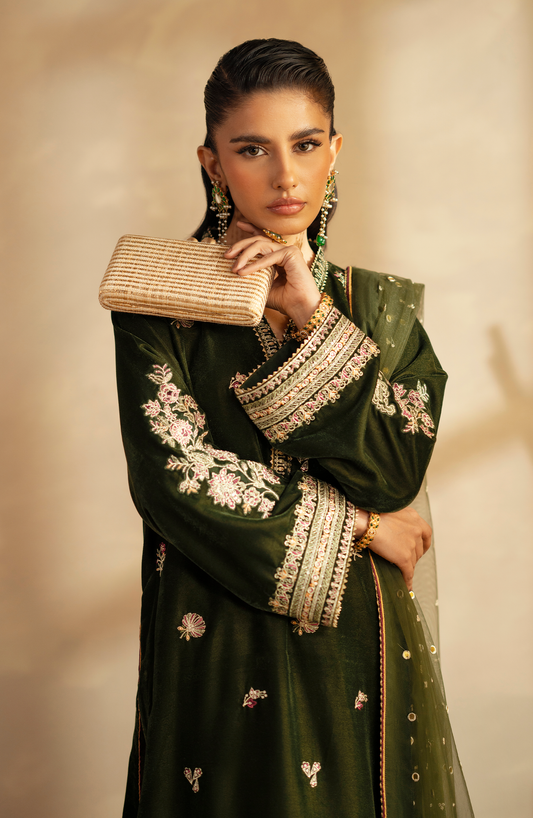 Velmor - Unstitched Velvet Formals - '25 By Seran