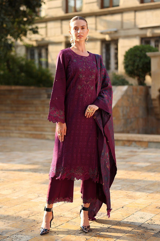 Carnation Luxury Shawl Edit by Rang Rasiya