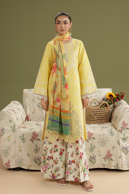Jahaan Embroidered Lawn Signature Edit By Raj Bari