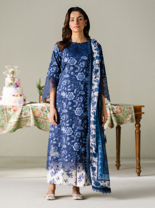 FNF Prints Unstitched Printed Lawn By Faiza Faisal