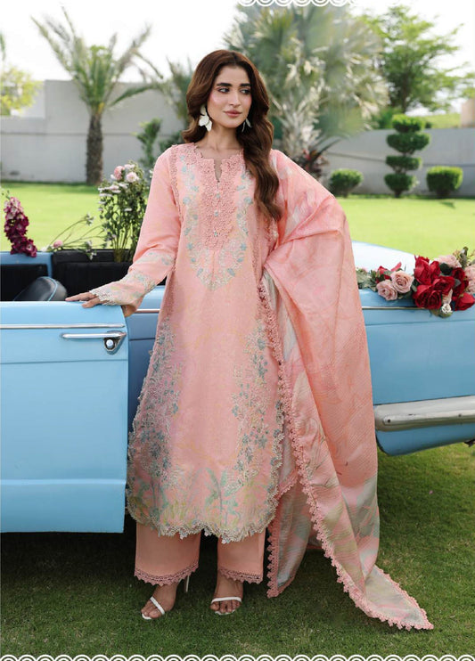 Florence Festive Lawn Collection By Rang Rasiya