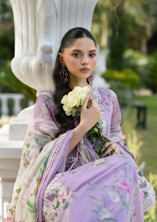 Signature Embroidered Lawn By Elaf Premium