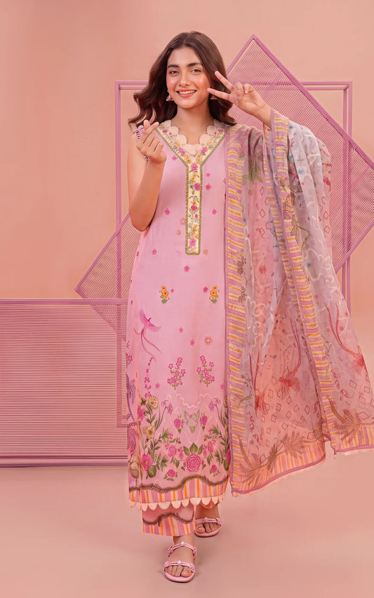 Yakin by Asifa & Nabeel | Printed Unstitched Lawn