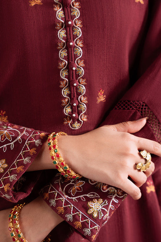 Khaddar & Linen ’25 Winter Collection Cross Stitch