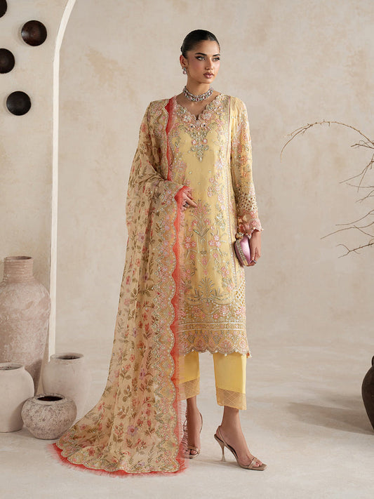 Inaaya Embroidered Chiffon Collection By Gulaal