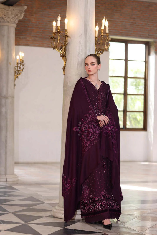 Winter Pashmina Shawls by Noor by Sadia Asad