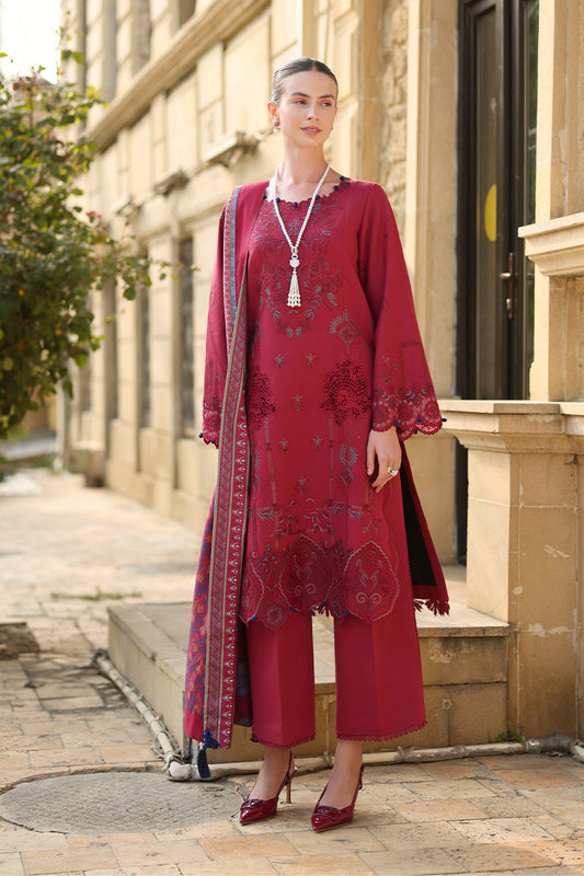 Carnation Luxury Shawl Edit by Rang Rasiya