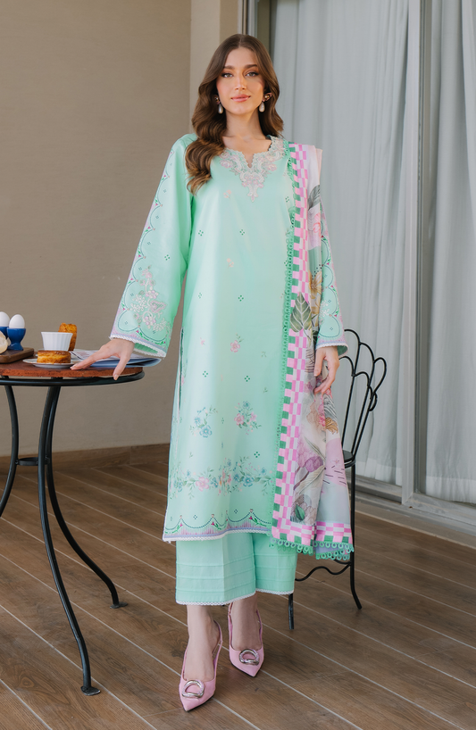 Afsanah - Unstitched Lawn By Seran