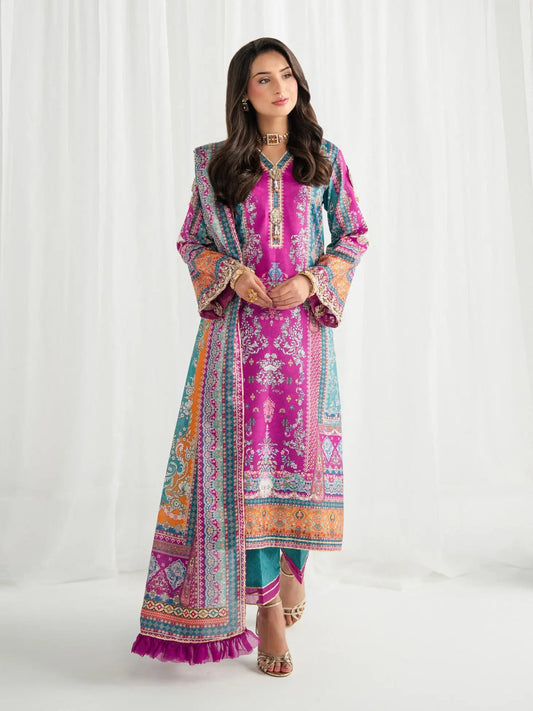 Aira Printed Silk Collection by Gulaal