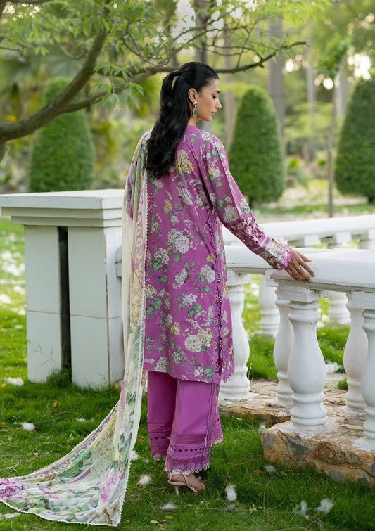 Signature Embroidered Lawn By Elaf Premium
