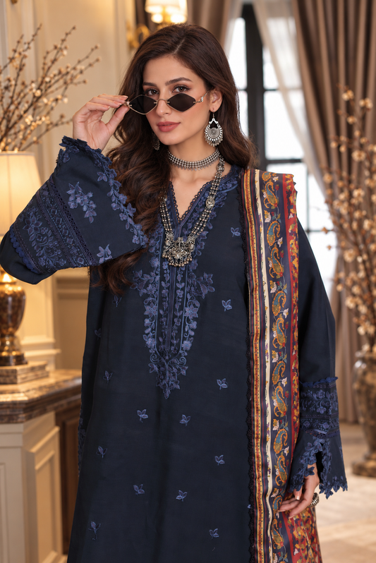 Noor Winter Embroidered Printskhas '26 By Noor By Sadia Asad