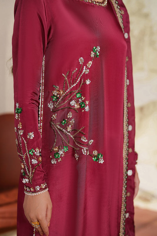 Saheera by Zarif Embroidered Raw Silk Collection