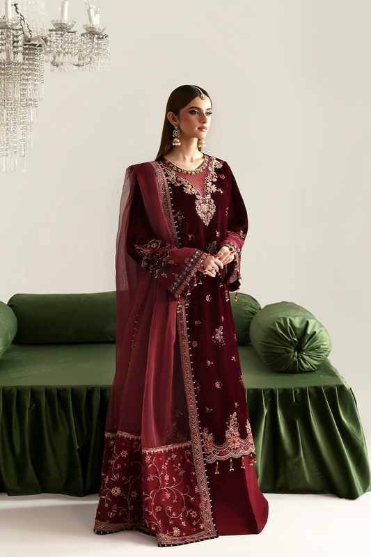 Zarposh Velvet Collection by Emaan Adeel