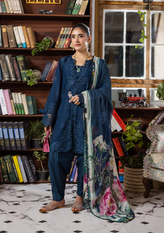 ELAF Ecraft Chikankari Chiffon – Luxury Lawn Collection