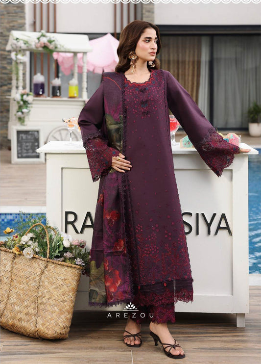 Florence Festive Lawn Collection By Rang Rasiya