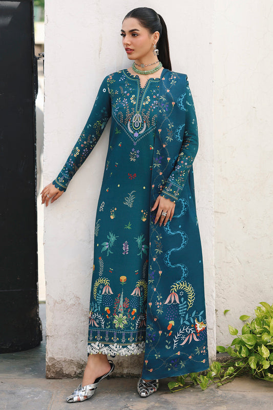 Qprints By Qalamkar Unstitched Linen Printed Collection