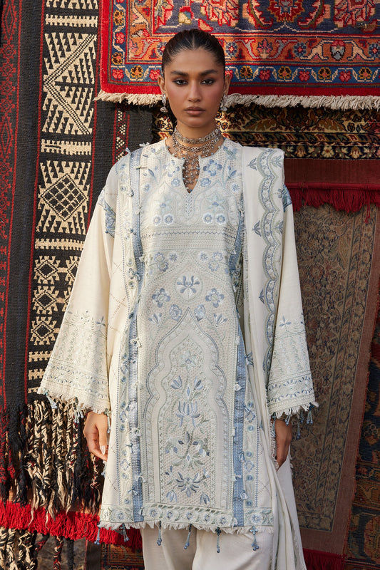 Embroidered Khaddar Winter ZAHA by Khadijah Shah