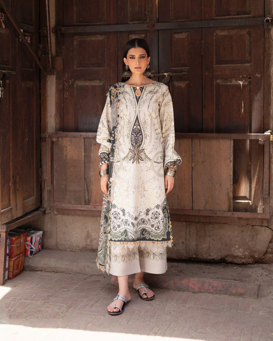 Urbane Lawn (Chiffon Dupatta) By Jade