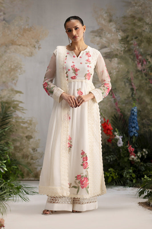Luxury Chiffon Unstitched by Freesia Premium