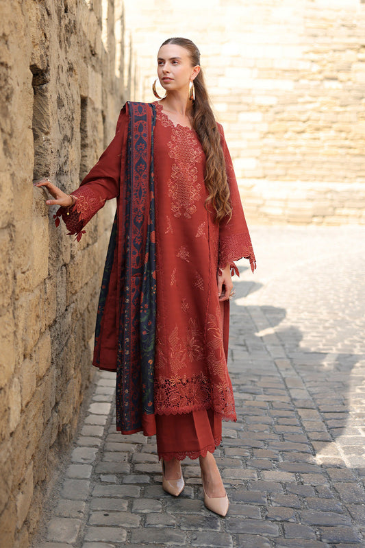 Carnation Luxury Shawl Edit by Rang Rasiya