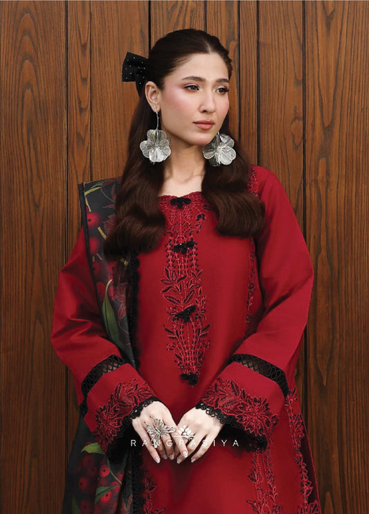 Florence Festive Lawn Collection By Rang Rasiya