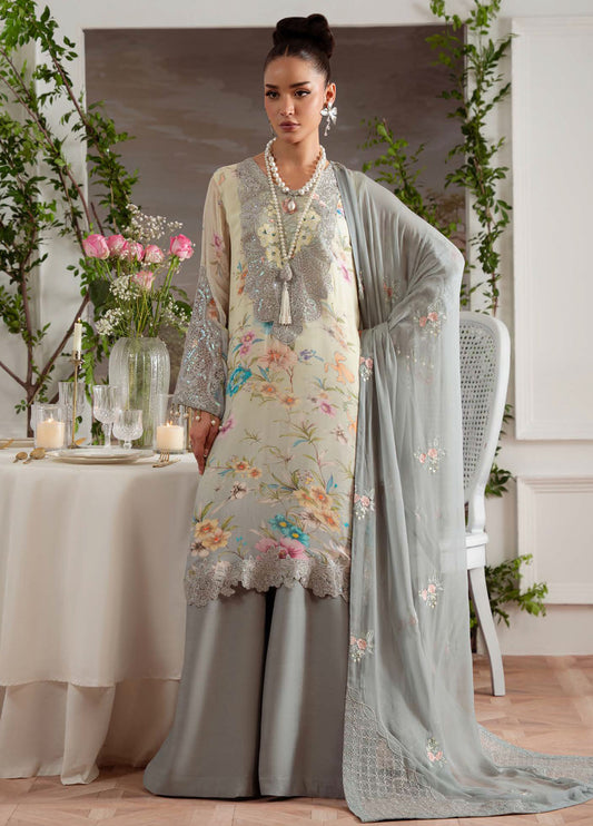 Amaya by Nureh Unstitched Embroidered Chiffon Luxury Collection 2025 Vol-2