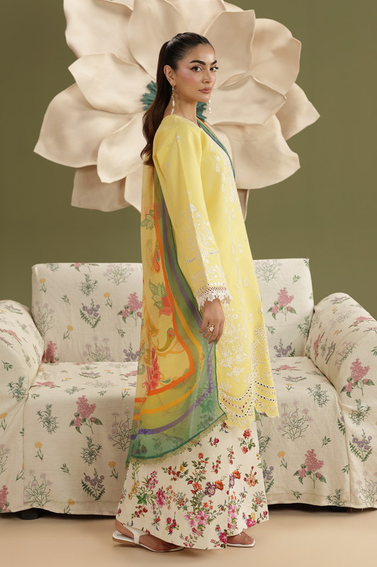 Jahaan Embroidered Lawn Signature Edit By Raj Bari