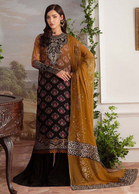 Amaya by Nureh Unstitched Embroidered Chiffon Luxury Collection 2025 Vol-2