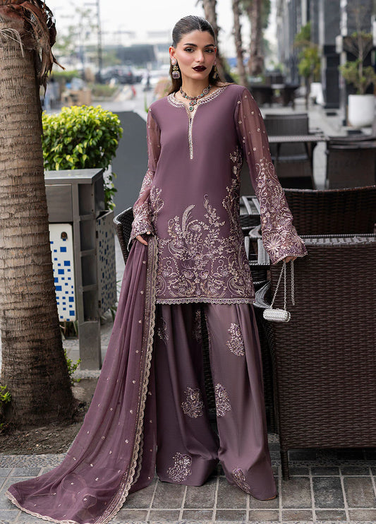 At First Glance Luxury Chiffon Collection by Sahane - Roseate