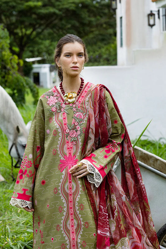 Mirasol By Mushq Hemline Unstitched Cambric Collection