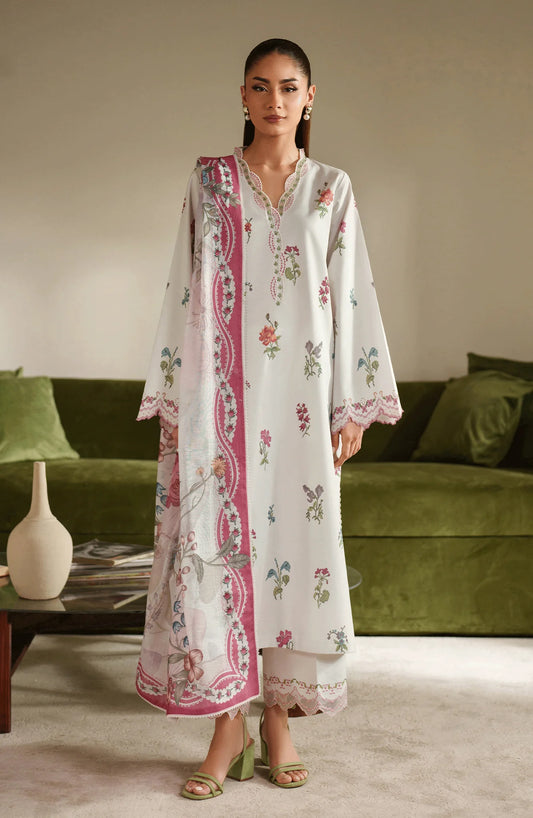 Ilara By Seran Unstitched Cambric Collection 2025