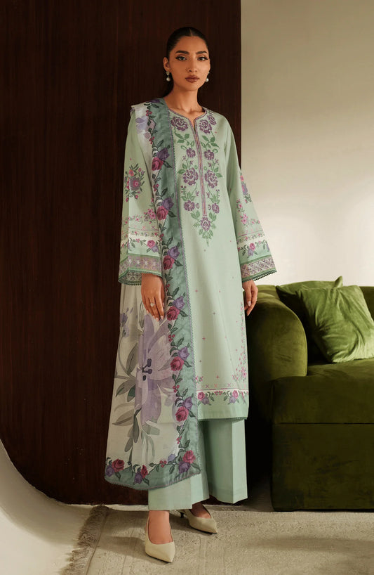 Ilara By Seran Unstitched Cambric Collection 2025