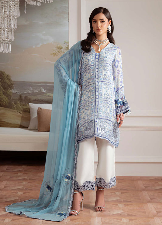 Amaya by Nureh Unstitched Embroidered Chiffon Luxury Collection 2025 Vol-2