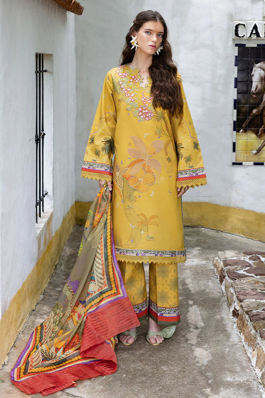 Mirasol By Mushq Hemline Unstitched Cambric Collection