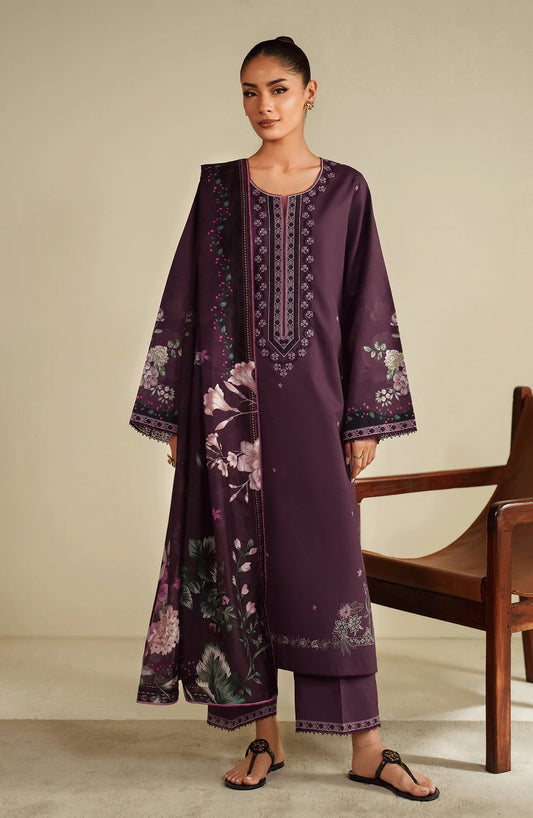 Ilara By Seran Unstitched Cambric Collection 2025