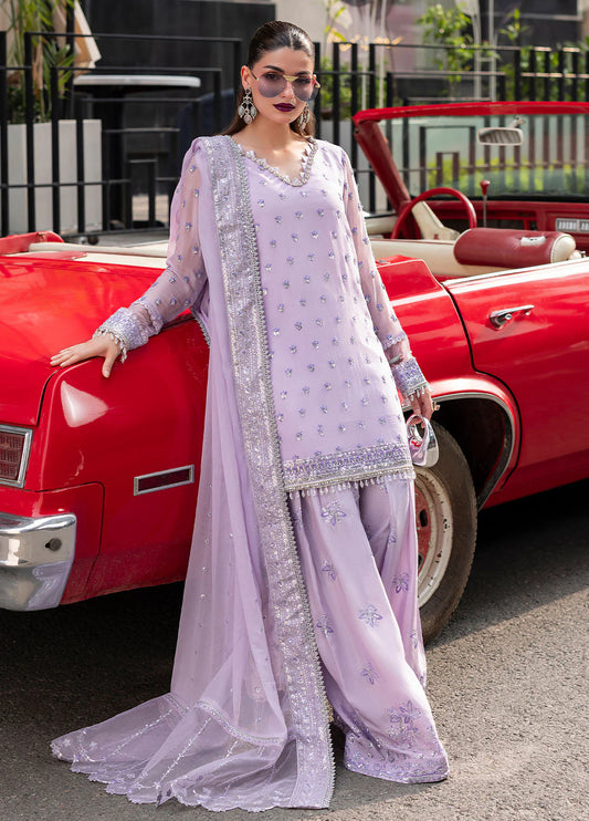 At First Glance Luxury Chiffon Collection by Sahane - Lavendine