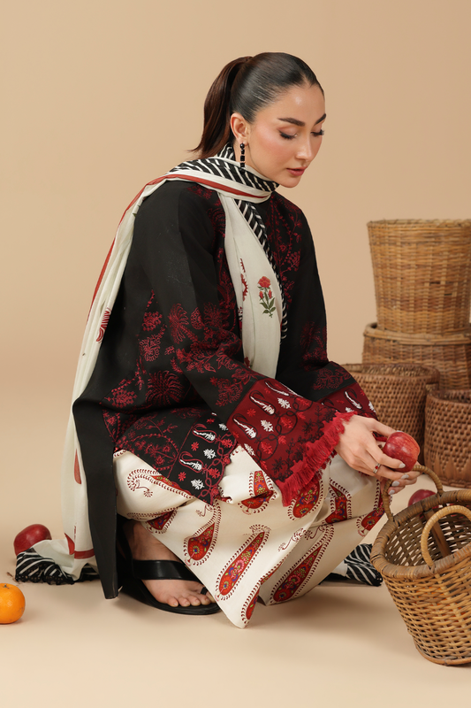 Jahaan Embroidered Lawn Signature Edit By Raj Bari